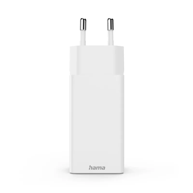 Hama 00125142 Caricabatterie per dispositivi mobili Universale Bianco AC Ricarica rapida Interno
