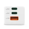 Hama 00125142 Caricabatterie per dispositivi mobili Universale Bianco AC Ricarica rapida Interno