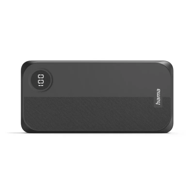 Hama 00201755 Powerbank Litio-polimero (LiPo) 20000 mAh Nero