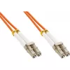 Techly Cavo in fibra ottica LC/LC multimodale 50/125 OM2 1m ILWL D5-LCLC-010