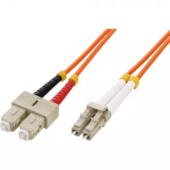 Techly Cavo in fibra ottica SC/LC multimodale 50/125 OM2 5m ILWL D5-SCLC-050