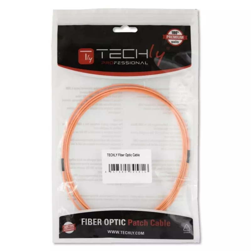 Techly Cavo in fibra ottica SC/LC multimodale 50/125 OM2 5m ILWL D5-SCLC-050