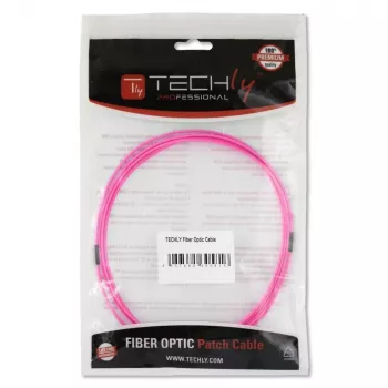 Techly Cavo in fibra ottica SC/LC multimodale 50/125 OM4 15m ILWL D5-SCLC-150/OM4