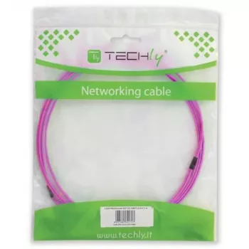 Techly Cavo in fibra ottica SC/LC multimodale 50/125 OM4 20m, 20 m, OM4, SC, LC