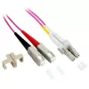 Techly Cavo in fibra ottica SC/LC multimodale 50/125 OM4 20m, 20 m, OM4, SC, LC