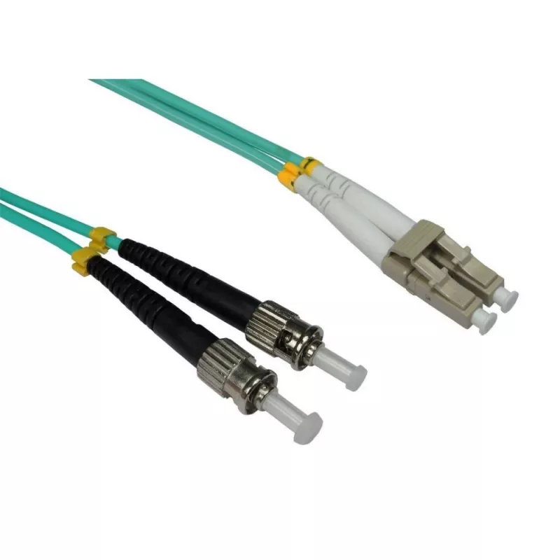 Techly Cavo in fibra ottica ST/LC multimodale 50/125 OM3 3m ILWL D5-STLC-030/OM3