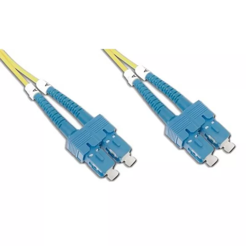 Techly Cavo in fibra ottica SC/SC monomodale 9/125 OS2 5m, 5 m, OS2, SC, SC