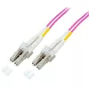 Techly Cavo in fibra ottica LC/LC multimodale 50/125 OM4 20m ILWL D5-LCLC-200/OM4