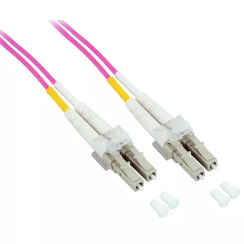 Techly Cavo in fibra ottica LC/LC multimodale 50/125 OM4 20m ILWL D5-LCLC-200/OM4