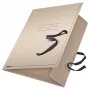Esselte Cartella a 3 lembi Hercules A1, cartella archivio tradizionale, cartone, grigio, 2 cm, 620 mm, 870 mm