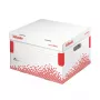 Esselte scatola archivio Speedbox FSC® Large, rosso, bianco, 520 g, 364 x 433 x 263 mm