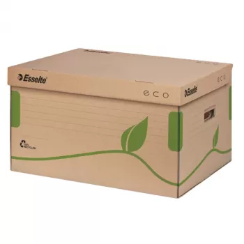 Esselte contenitore archivio Eco FSC® per 80/100 apertura superiore, marrone, verde, 460 g, 345 x 439 x 242 mm