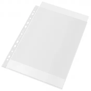 Esselte Recycle Pocket A4, 210 x 297 mm (A4), trasparente, polipropilene (PP), opaco, apertura superiore, 0,07 mm