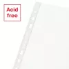 Esselte Recycle Pocket A5, 150 x 210 mm (A5), trasparente, polipropilene (PP), orizzontale/verticale, apertura superiore, 0,07 mm