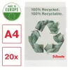 Esselte Recycle Folder A4, cartella progetto, A4, polipropilene (PP), trasparente, verticale, 220 mm