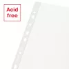 Esselte Recycle Pocket A4, 210 x 297 mm (A4), trasparente, polipropilene (PP), verticale, apertura superiore, 0,07 mm