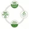 Esselte Recycle Pocket A4, 210 x 297 mm (A4), trasparente, polipropilene (PP), verticale, apertura superiore, 0,07 mm