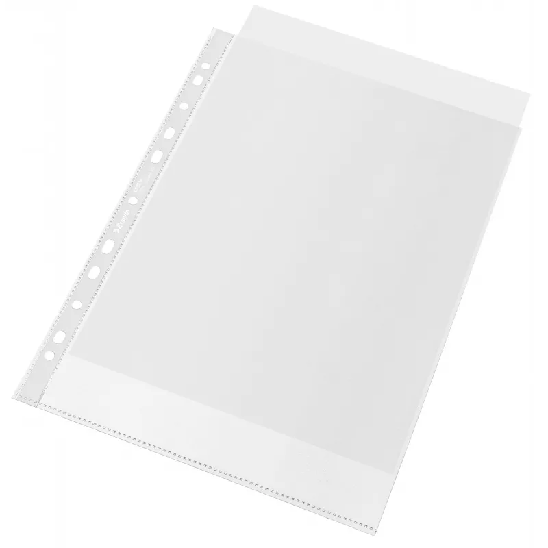 Esselte Recycle Pocket A4, 210 x 297 mm (A4), trasparente, polipropilene (PP), verticale, apertura superiore, 0,07 mm