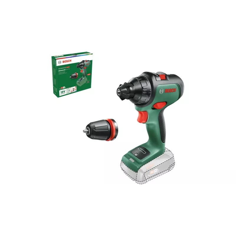 Bosch AdvancedDrill 18 1350 giri/min mandrino autoserrante 1 kg verde