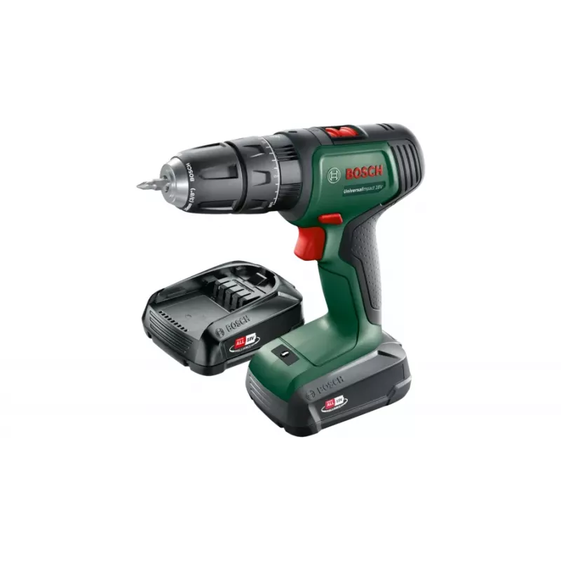 Bosch UniversalImpact 18V 1450 giri/min senza chiave 1,3 kg verde