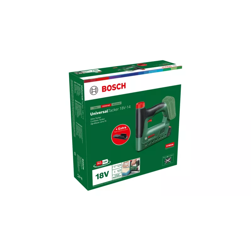 Bosch UniversalTacker 18V-14 graffatrice/sparachiodi batteria ricaricabile