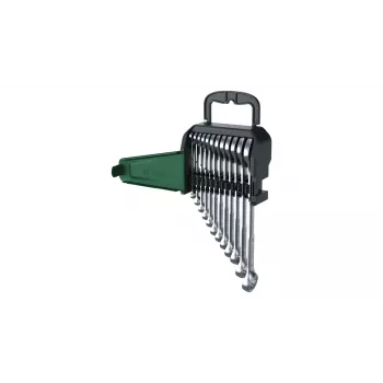 Bosch 1 600 A02 Z9D, 6,7,8,9,10,11,12,13,14,15,17,19 mm, acciaio inox, acciaio cromo-vanadio, satinato, 12 pezzi