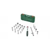 Bosch 1600A02Z9F set cricchetto e chiavi a bussola da 1/2 in, 25 pz., verde