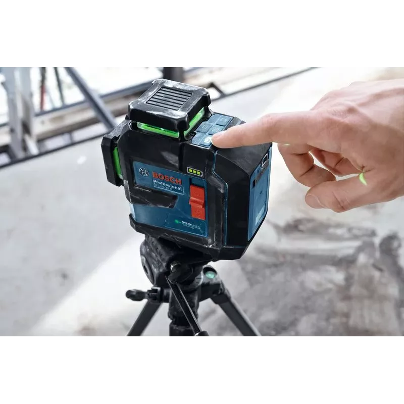 Bosch GLL 80-33 G laser a linee 30 m 500-540 nm (< 10mW)