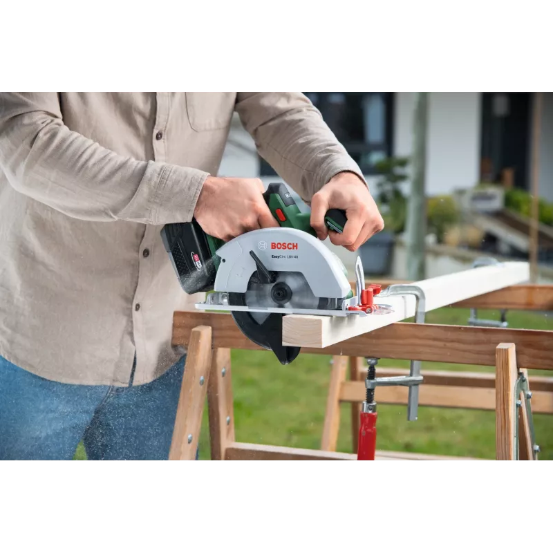 Bosch EasyCirc 18V-48 (utensile nudo, cartone), legno, verde, 25 cm, 4200 giri/min, 9 cm, 2 cm