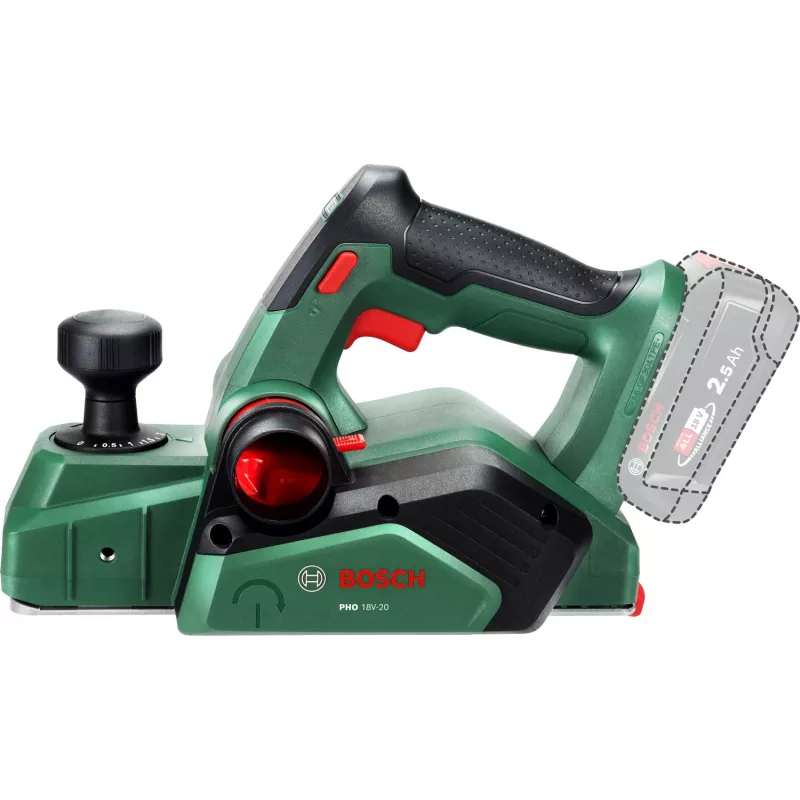 Bosch PHO 18V-20 (utensile nudo, cartone), verde, 2 mm, batteria, 18 V, 171 mm, 291 mm