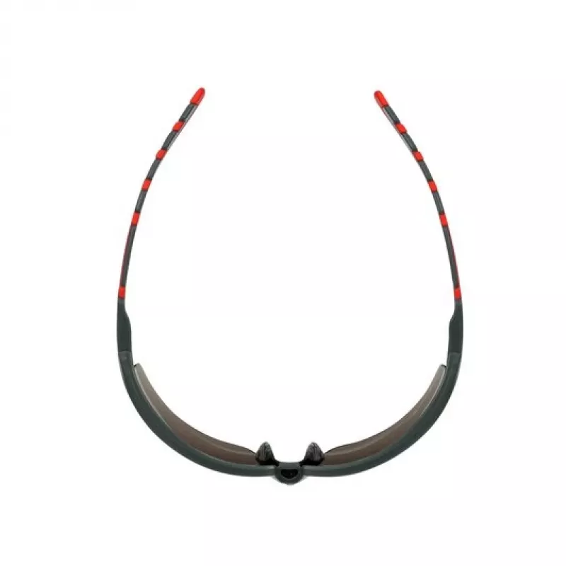 3M S2002SGAF-RED occhiali di sicurezza occhiali protettivi plastica grigio, rosso
