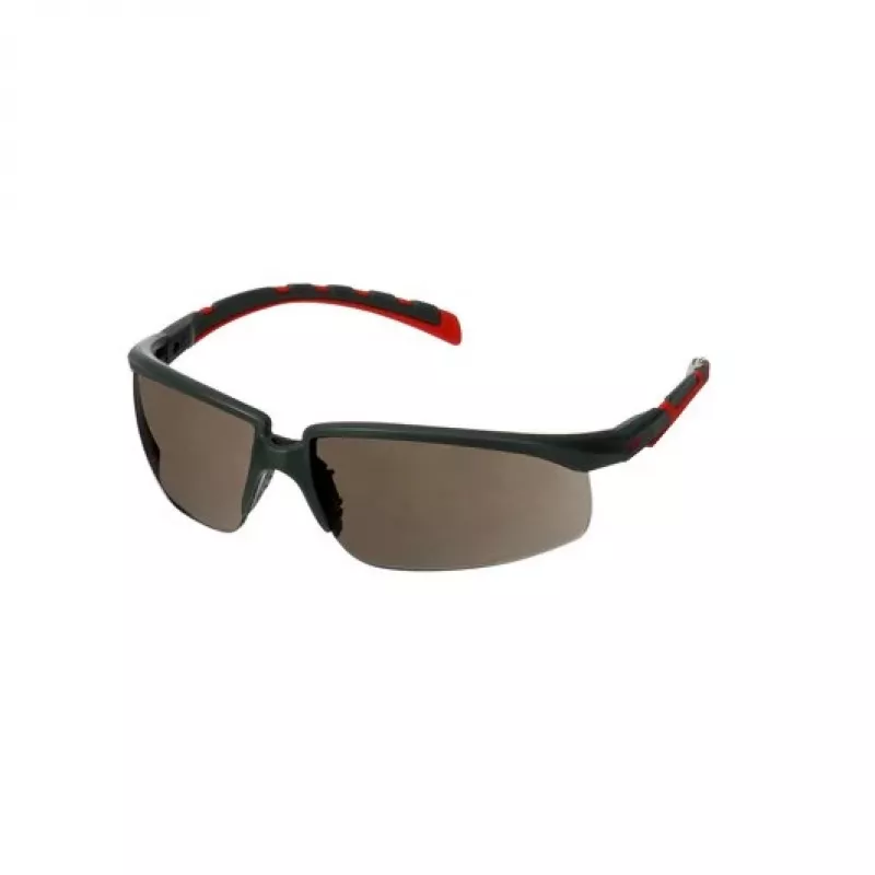 3M S2002SGAF-RED occhiali di sicurezza occhiali protettivi plastica grigio, rosso