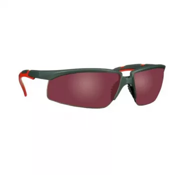 3M S2024AS-RED occhiali di sicurezza occhiali protettivi plastica grigio, rosso