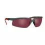 3M S2024AS-RED occhiali di sicurezza occhiali protettivi plastica grigio, rosso