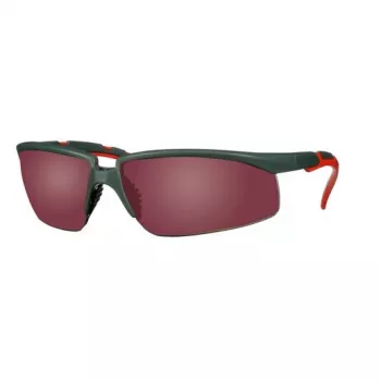 3M S2024AS-RED occhiali di sicurezza occhiali protettivi plastica grigio, rosso