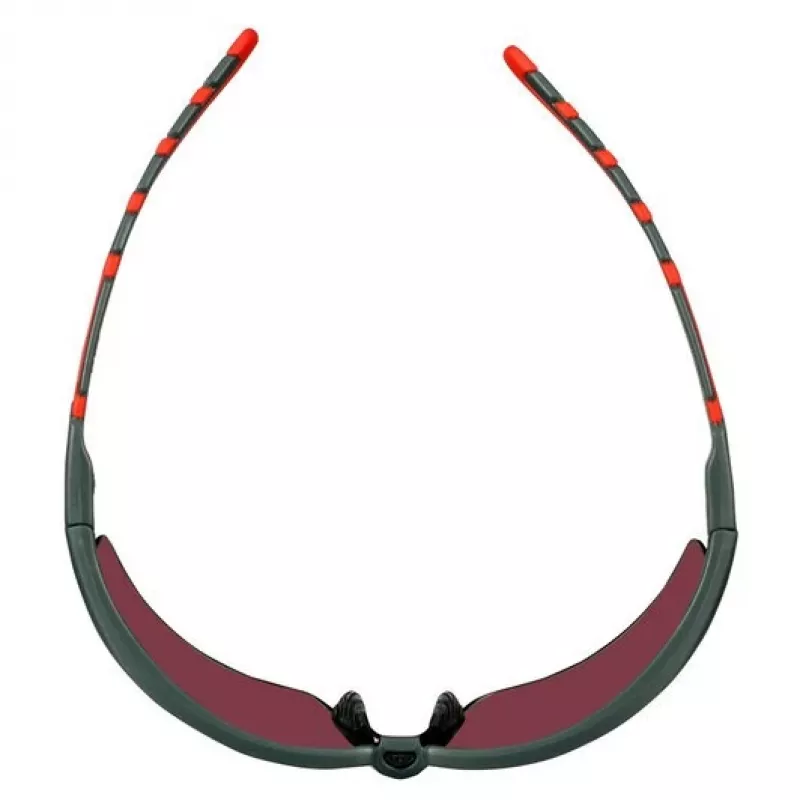 3M S2024AS-RED occhiali di sicurezza occhiali protettivi plastica grigio, rosso