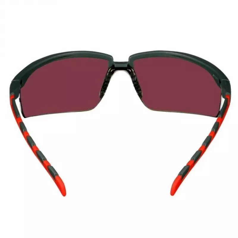 3M S2024AS-RED occhiali di sicurezza occhiali protettivi plastica grigio, rosso