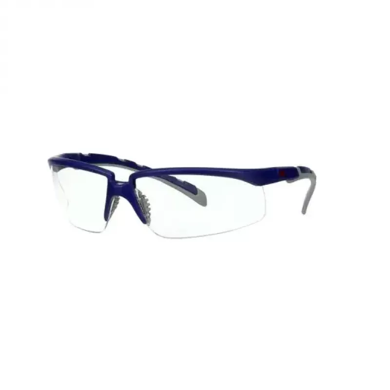3M S2001ASP-BLU Occhiali di sicurezza Occhiali protettivi Plastica Blu, Grigio