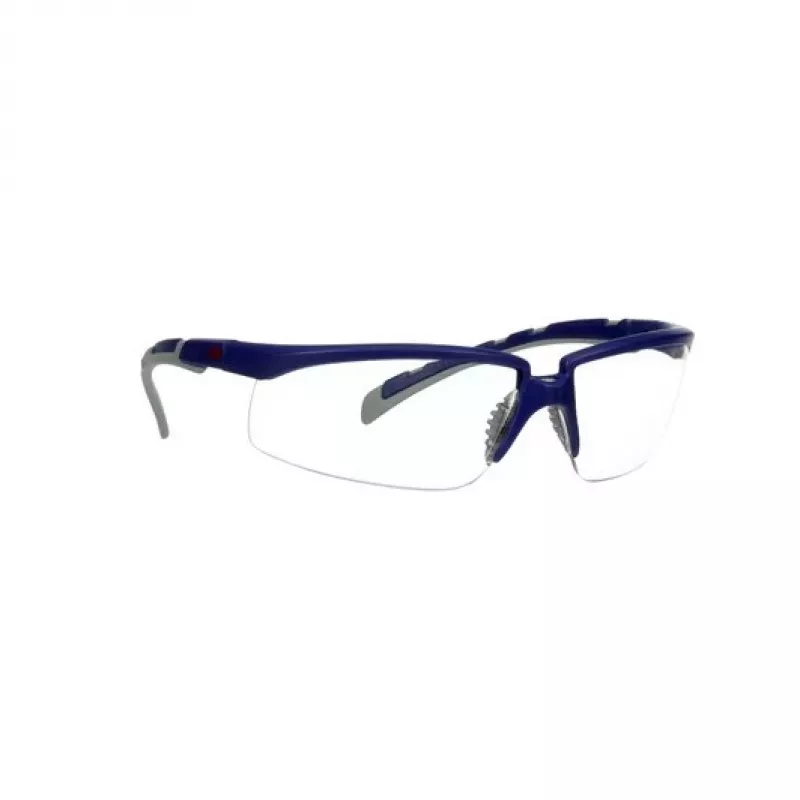 3M S2001ASP-BLU Occhiali di sicurezza Occhiali protettivi Plastica Blu, Grigio