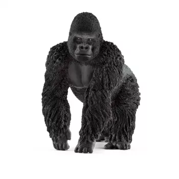 schleich WILD LIFE Gorilla, maschio, 3 anni, Giungla, Animali selvatici/Giocattoli d'avventura, Multicolore, Plastica