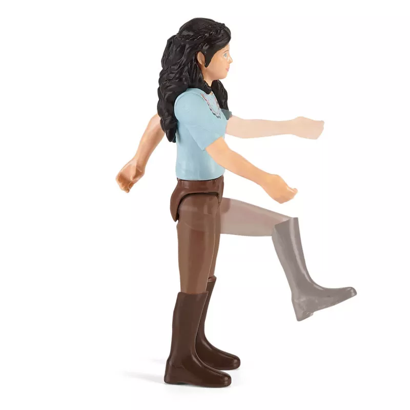 schleich HORSE CLUB Zona di lavaggio con Emily e Luna, Animale, Scuderia, Cavalli, 5 anni, Multicolore, Plastica