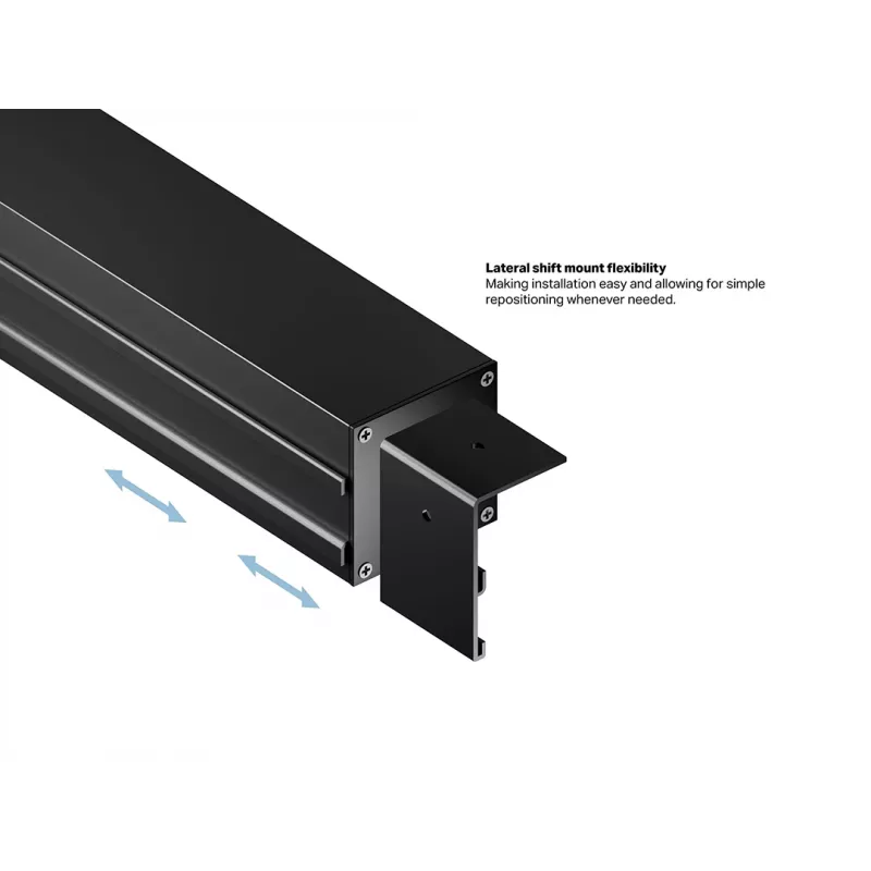 Multibrackets M Schermo di proiezione motorizzato 16:9 300x168, 135 pollici Black Edition