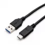 Fujitsu S26391-F1667-L110 cavo USB USB 3.2 Gen 1 (3.1 Gen 1) USB A USB C nero