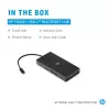 HP alimentatore da viaggio sottile USB-C 65W, laptop, universale, 90 V, 47 - 63 Hz, 65 W, 20 V