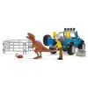 schleich Dinosaurs fuoristrada con avamposto dei dinosauri