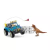 schleich Dinosaurs fuoristrada con avamposto dei dinosauri