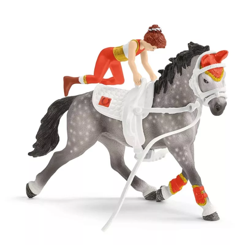 set di gioco Schleich HORSE CLUB set di volteggio di Mia