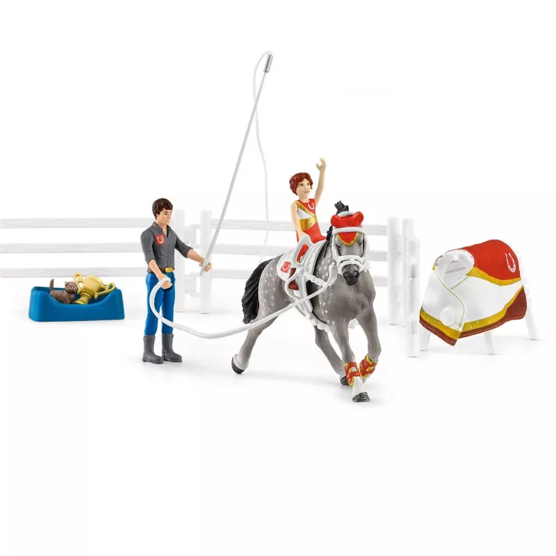 set di gioco Schleich HORSE CLUB set di volteggio di Mia