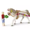 fattoria Schleich HORSE CLUB piccola carrozza per il grande spettacolo equestre