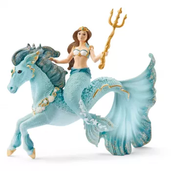 Schleich BAYALA sirena Eyela su cavallo subacqueo